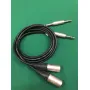 Кабель межблочный  Canare L-4E6S (XLR (папа) - J6.3 Stereo) 1, 5м